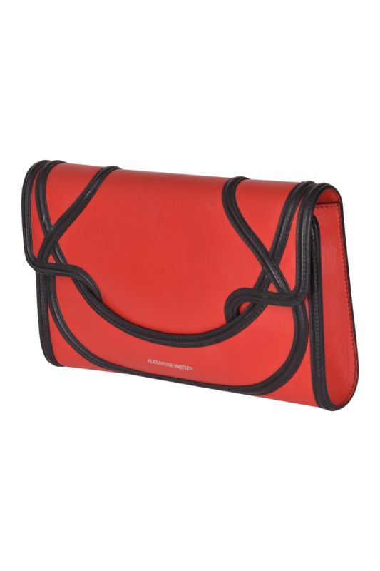 Alexander McQueen Leather Clutch