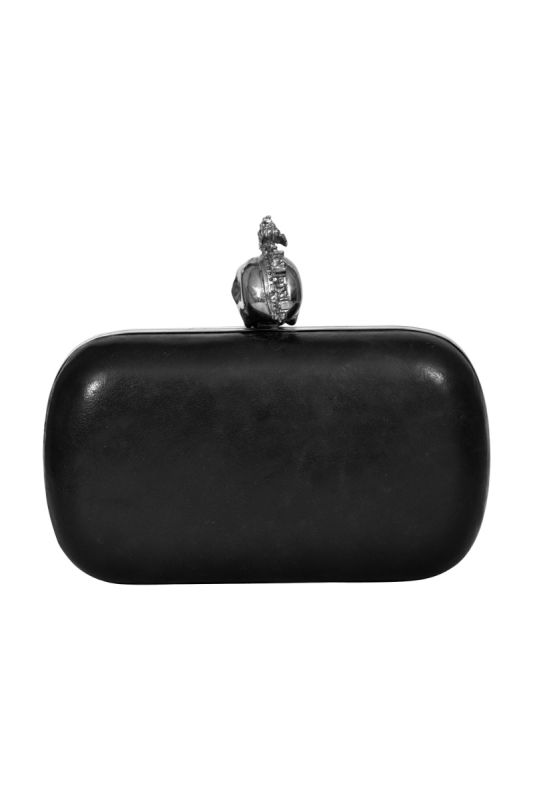 Alexander McQueen Skull Box  Clutch