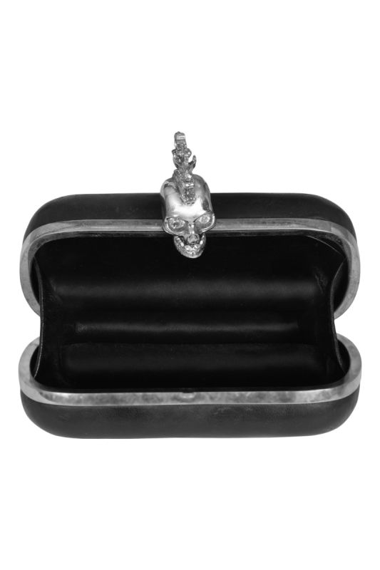Alexander McQueen Skull Box  Clutch