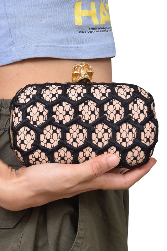 Alexander McQueen Skull Clutch