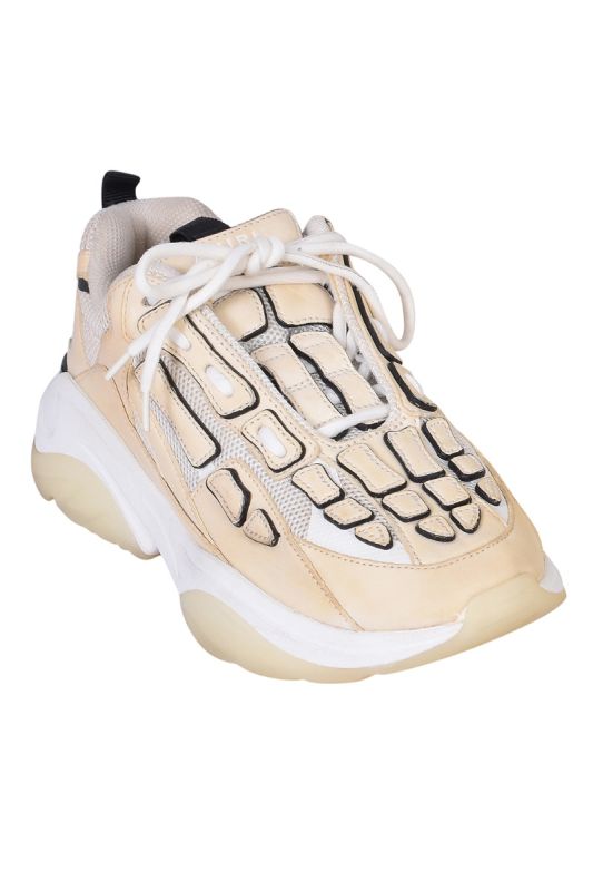 Amiri Beige and Black Bone Runner