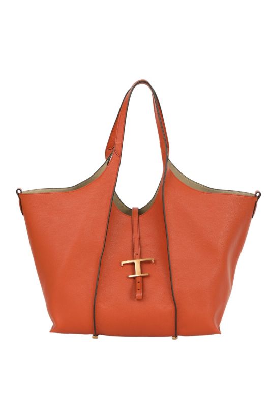 Tod’s Timeless T Leather Tote Bag