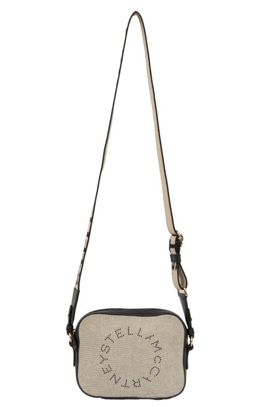 STELLA MC CARTNEY STELLA LOGO CANVAS CAMERA BAG