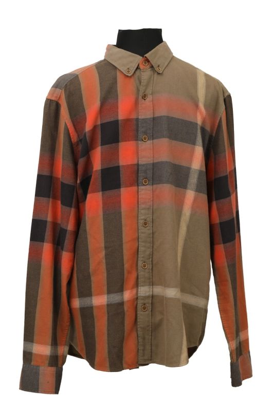 BURBERRY BRIT SIZE L CLASSIC LONG SLEEVE NOVA  CHECK SHIRT