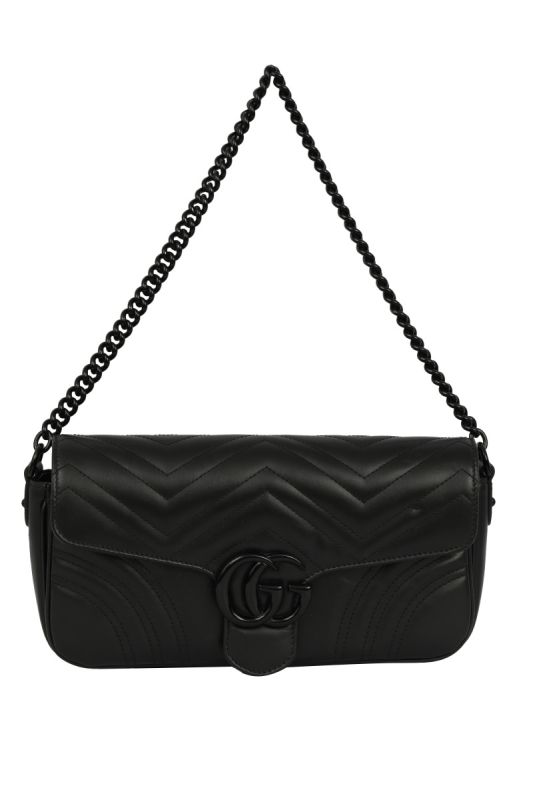 Gucci Black Marmont Small Shoulder Bag