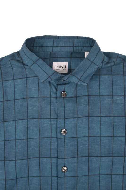 ARMANI COLLEZIONI CHECKS  SHIRT RT91-10