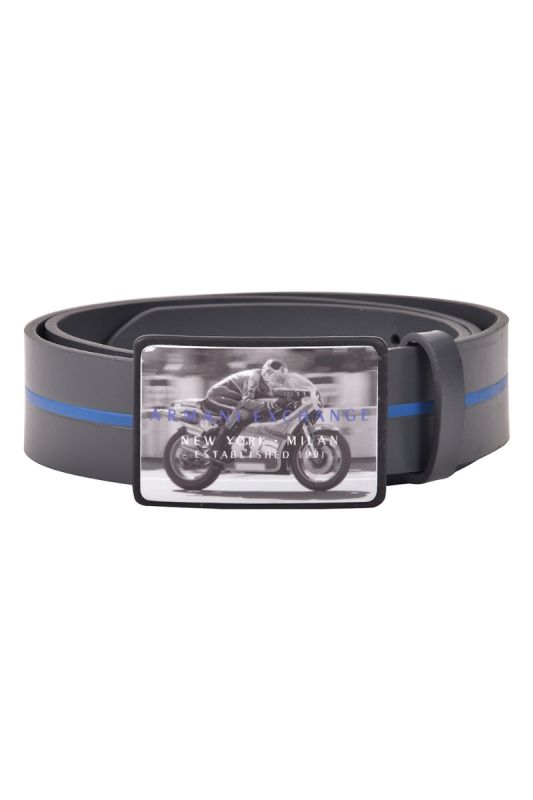 Armani Exchange Leather Belt