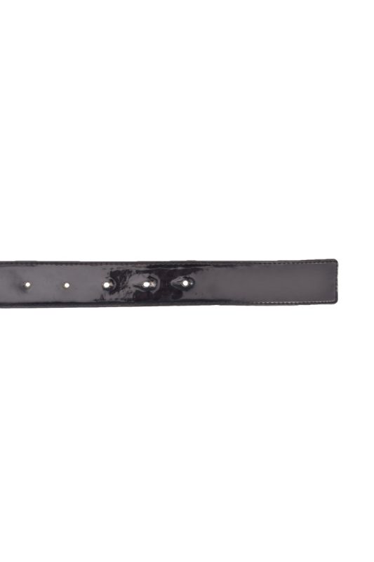 Armani Exchange Patent Leather Belt