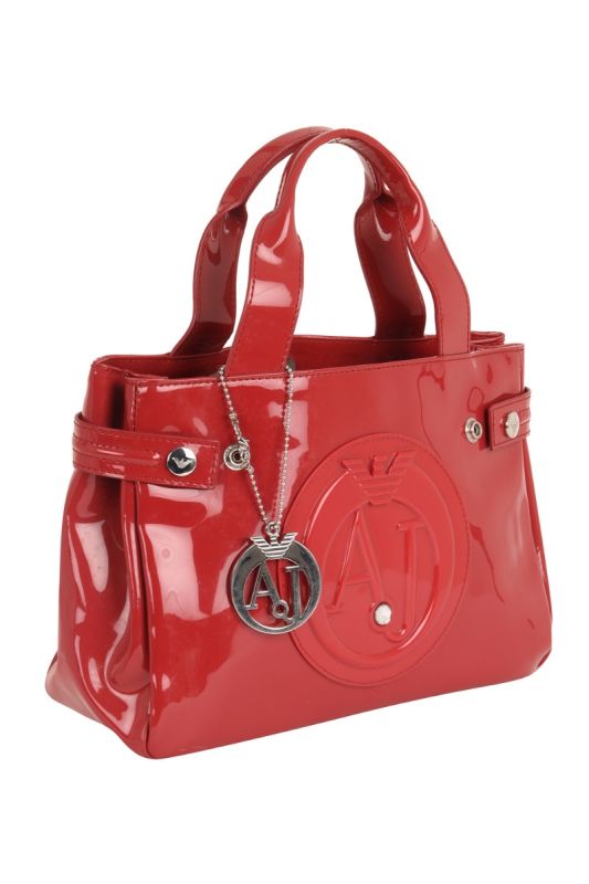 ARMANI JEANS RED VERNICE HANDBAG