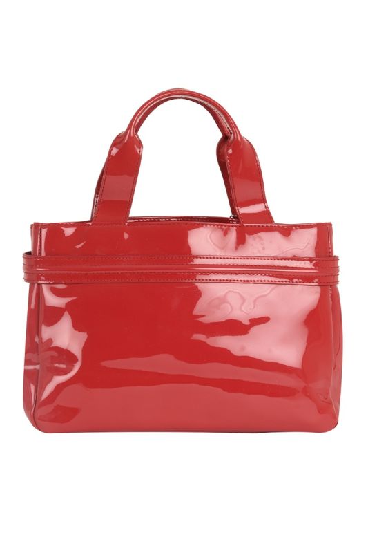ARMANI JEANS RED VERNICE HANDBAG