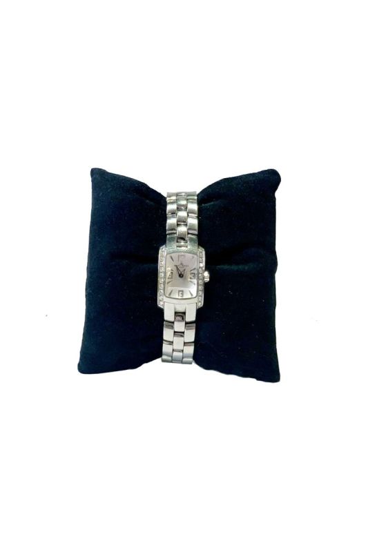B&M STAINLESS STEEL & DIAMOND ACIER INOX WATCH