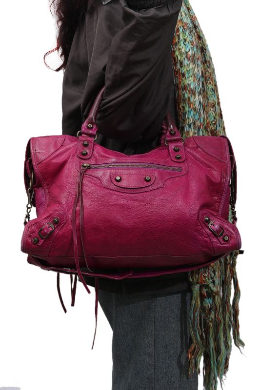 Balenciaga Motocross Classi City Bag