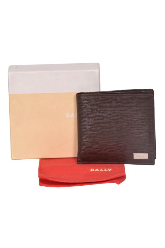 Bally Brown Leather Wallet