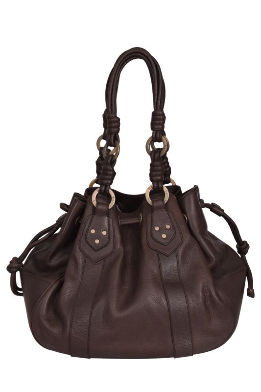 BALLY LEATHER HOBO BAG