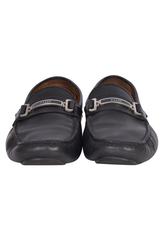 Bally Square Toe Loafers