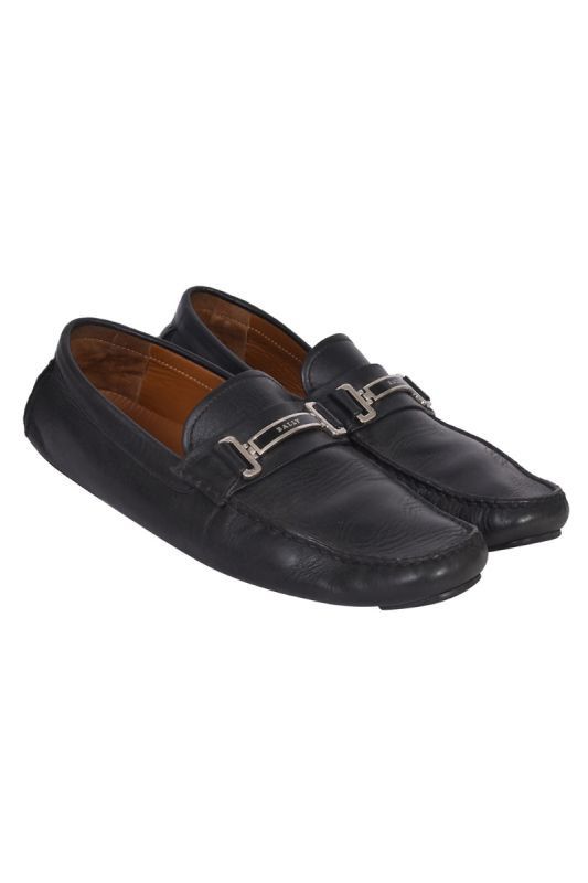 Bally Square Toe Loafers