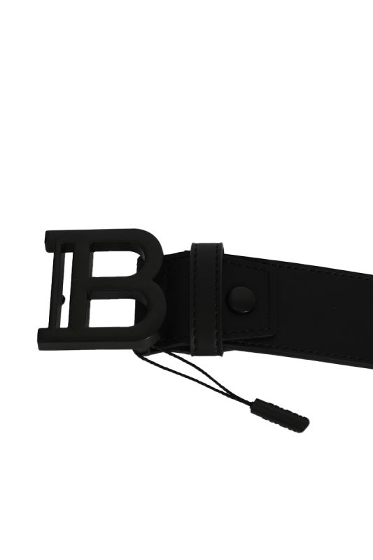 Balmain Black Buckle 120 cms Belt