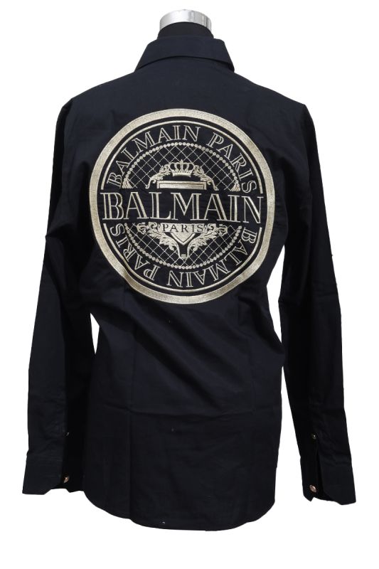 Balmain Black Logo Shirt