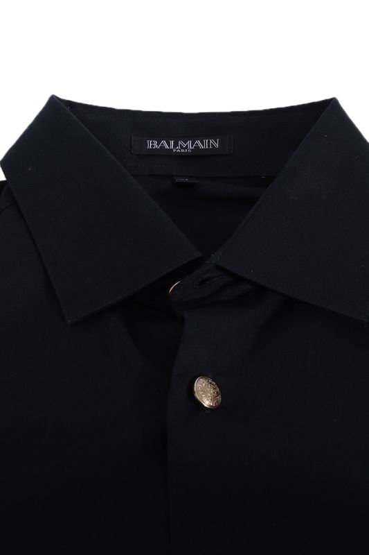 Balmain Black Logo Shirt