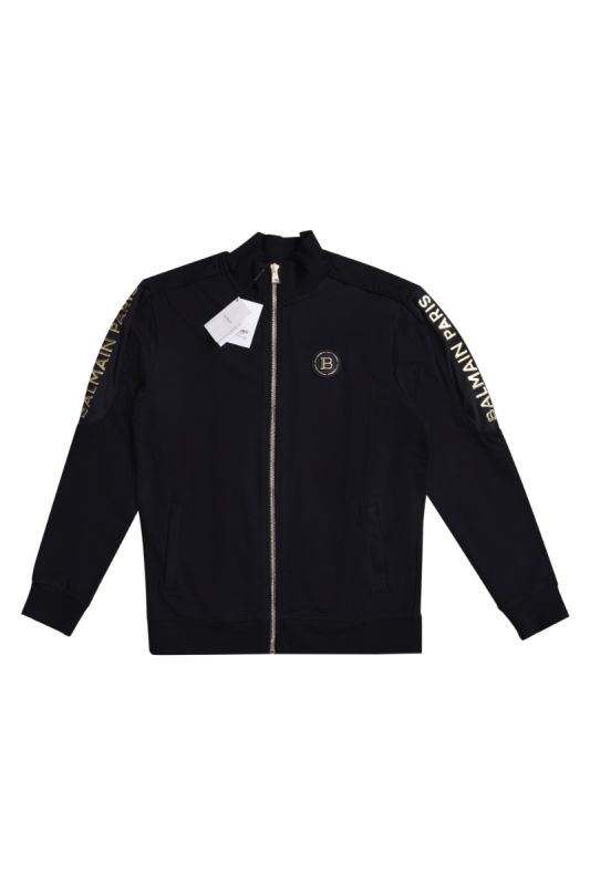 Balmain SIZE XL Black Zipper Tracksuit