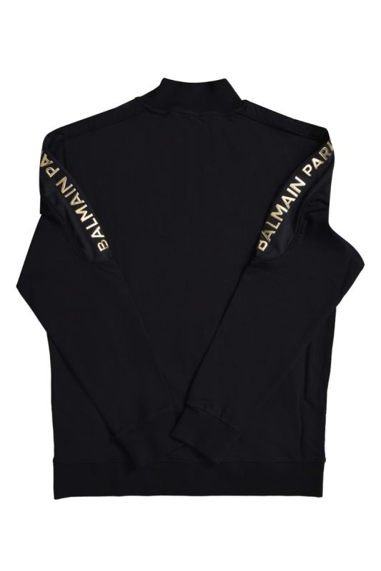 Balmain SIZE XL Black Zipper Tracksuit