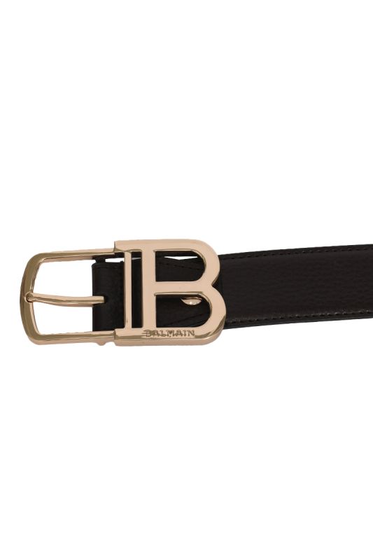 Balmain Logo Buckle 110 cms Reversible Belt