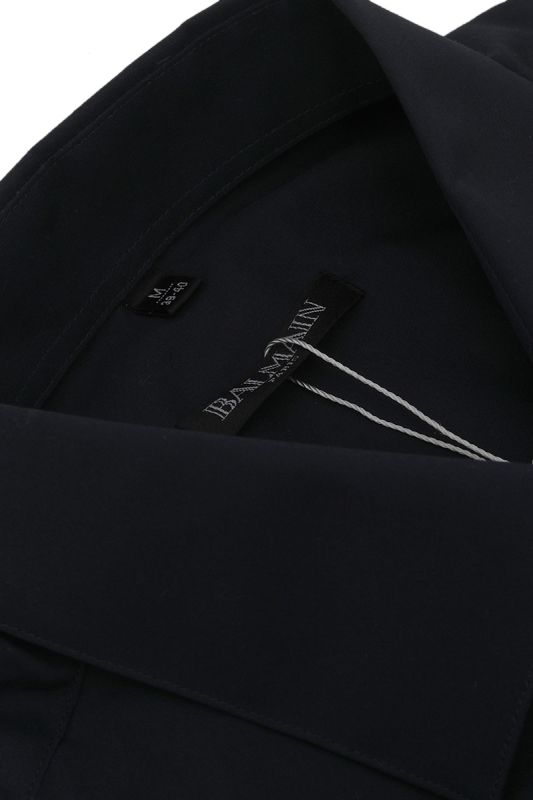 BalmainPlain Blue Shirt