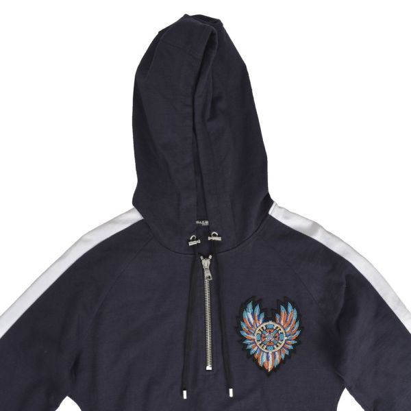BALMAIN TRIBAL MEN HOODIE