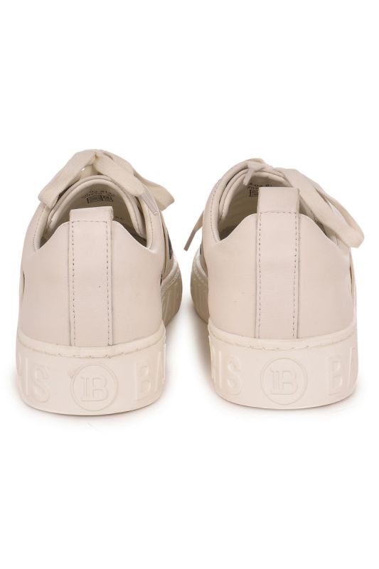 BALMAIN WHITE LOGO SNEAKERS