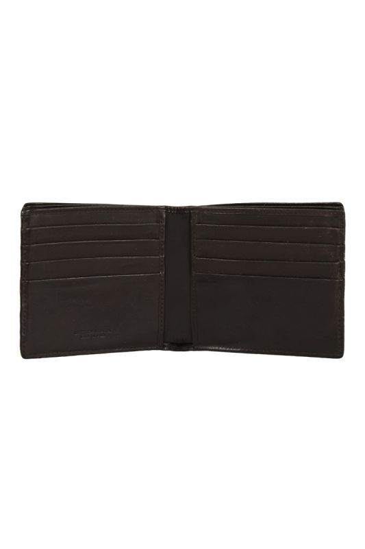 BOTTEGA VENETA INTRECCIATO WEAVE COMPACT WALLET