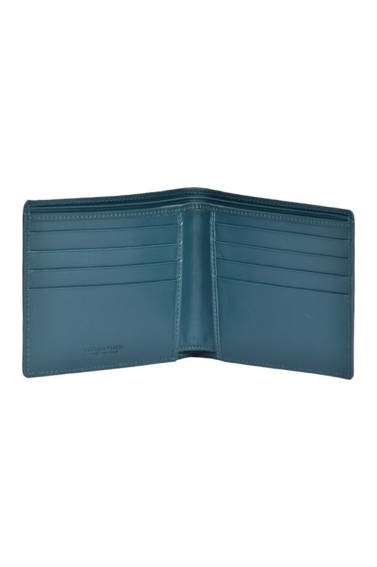 Bottega Veneta Crocodile Leather Bi Fold Wallet RT129-10