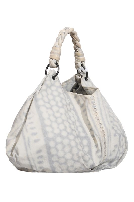 BOTTEGA VENETA GREY TIE DYE AQUILONE LEATHER BAG