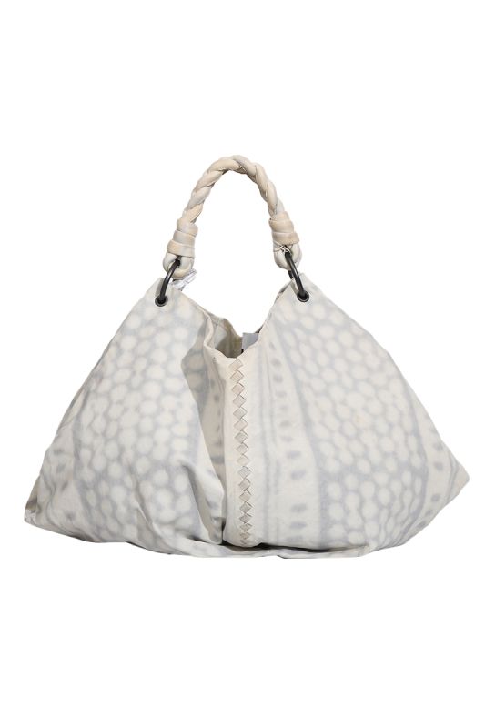 BOTTEGA VENETA GREY TIE DYE AQUILONE LEATHER BAG