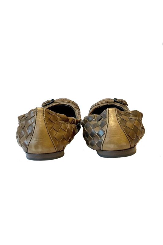 BOTTEGA VENETA INTRECCIATO BALLERINAS