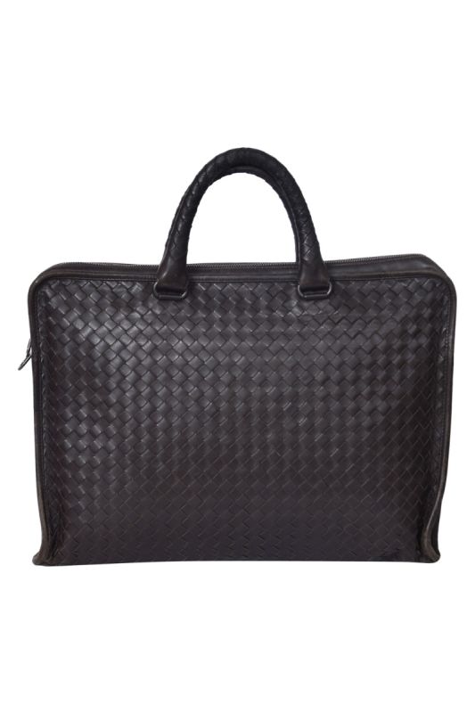 Bottega Veneta Intrecciato Laptop Bag