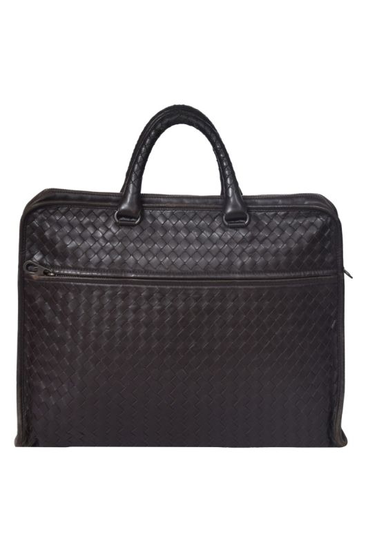 Bottega Veneta Intrecciato Laptop Bag