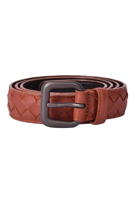 Bottega Veneta Intrecciato Leather Belt RT127-10