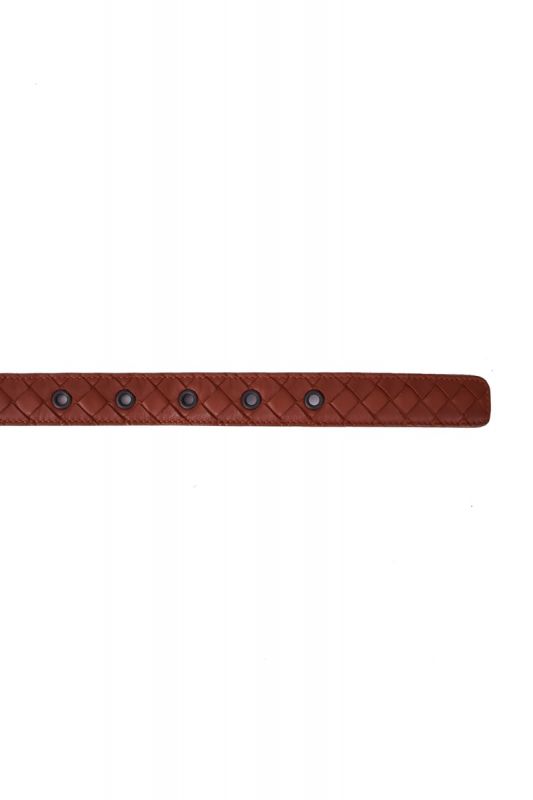 Bottega Veneta Intrecciato Leather Belt RT127-10