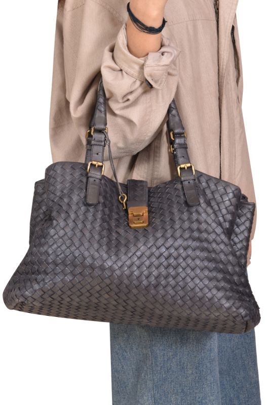 Bottega Veneta Intrecciato Roma Bag