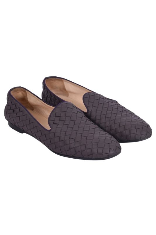 Bottega Veneta Intrecciato Slip on Loafers