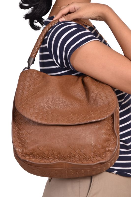 Bottega Veneta IntrecciatoHobo Bag