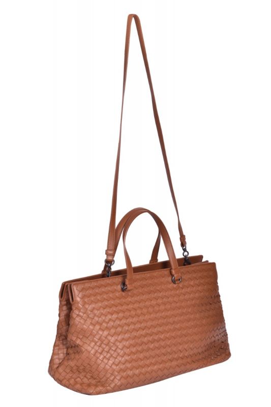 Bottega Veneta IntrecciatoNappaLeather Large Tote Bag