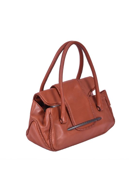 BOTTEGA VENETA LEATHER SHOULDER BAG