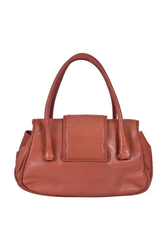BOTTEGA VENETA LEATHER SHOULDER BAG