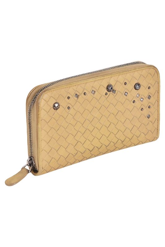 Bottega Veneta Long Zipper Wallet