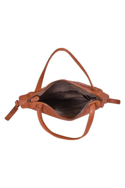 Bottega Veneta Rust Intrecciato Hobo Bag