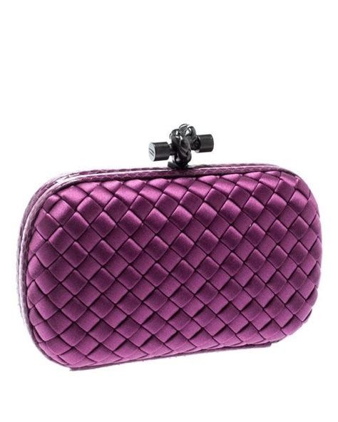 BOTTEGA VENETA WOVEN KNOT CLUTCH