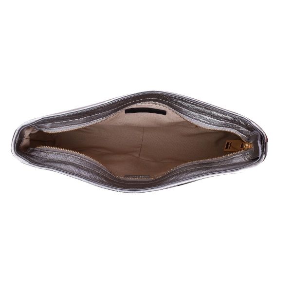 BURBERRY BEATON SLICED LEATHER SHOULDER BAG