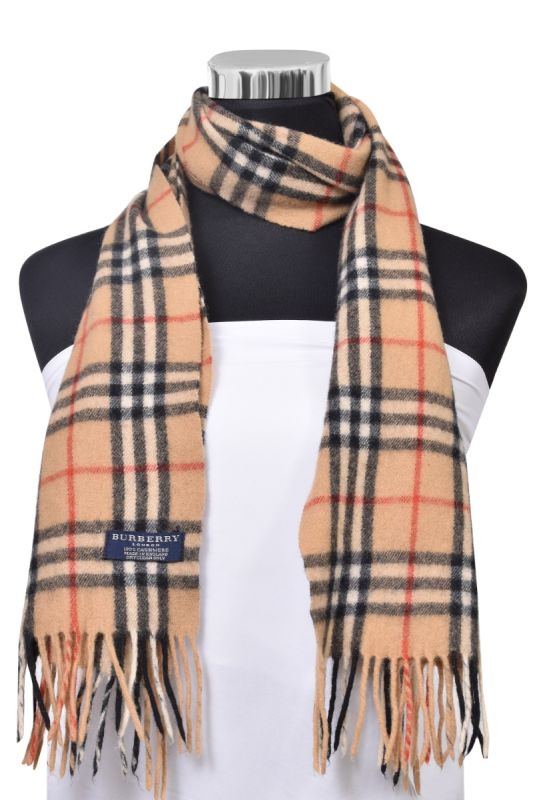 Burberry Beige Vintage Check Scarf