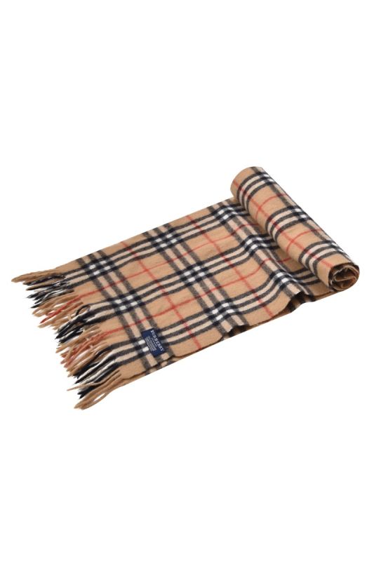 Burberry Beige Checks Scarf RT160-10
